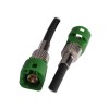10 Stück 4-poliger HSD-Stecker, E-Code, Crimp-Stecker, LVDS-Kabelkonfektionierung, 1 m