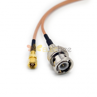 20pcs connecteur SMC droit femelle à BNC câble coaxial mâle droit avec RG316