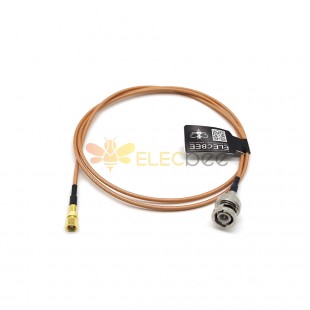 20pcs connecteur SMC droit femelle à BNC câble coaxial mâle droit avec RG316