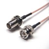 50 Ohm BNC Câble Straight Male à TNC Female Blukhead pour RG316 Cable 10cm