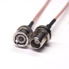 50 Ohm BNC Cable Straight Male to TNC Female Blukhead for RG316 Cable 10cm