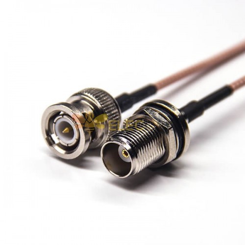 20 шт. 50 Ом кабель BNC прямой штекер к TNC женский Blukhead для кабеля RG316