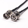 50 Ohm RF Coaxial Cable BNC Connector Male to Female 180 Degree for RG174 Cable 10cm