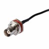 BNC Cables RG174 30CM with Waterproof Female BNC to Angled Male BNC