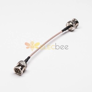 BNC Coaxial Cable Male to Male Straight Cable Assembly with RG179