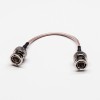 BNC Coaxial Cable Male to Male Straight Cable Assembly with RG179