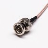 20 pcs/pack câble coaxial BNC mâle à mâle assemblage de câble droit avec RG179