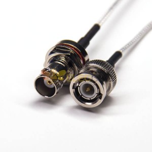 BNC Connector Straight Male à BNC Straight Female Waterproof Coaxial Cable avec RG316