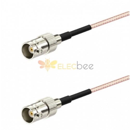 BNC Female to BNC Female 20cm Cable RG316