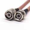 BNC Male Cable 180 Degree Male to TNC 180 Degree Male RF Coaxial Cable with RG142