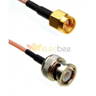 Cable de Extensión BNC Macho a SMA Macho 8cm RG316 F4608AK