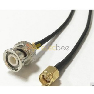 BNC Male to SMA Male Pigtail Extension Cable RG174 RG316