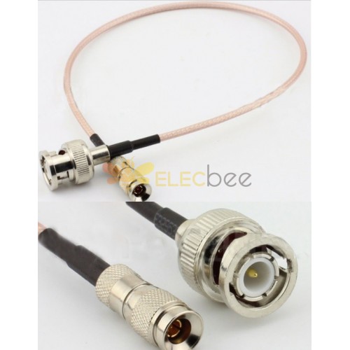 Conector BNC a cable DIN 1.0/2.3 RG179 para Blackmagic HyperDeck