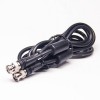 10pcs BNC Power Cable RG58 2M Molded with Magnet Ring Plug to Plug