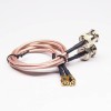 BNC to Cable Adapter with SMC Male RG316 Assembly 50cm