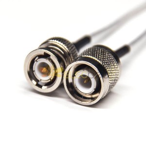 20 Stück 10 cm BNC-auf-Kabel, gerader Stecker auf geraden TNC-Stecker, Koaxialkabel mit RG316