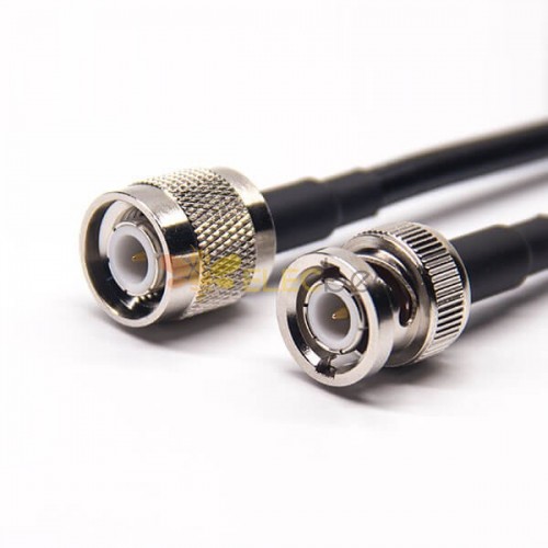 Cable BNC Male 180 Degree to TNC Male 180 Degree Cable with RG223 RG58