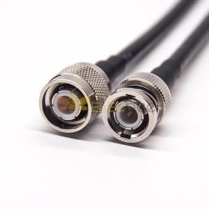 1M Cable BNC Male 180 Degree to TNC Male 180 Degree Cable with RG223 RG58