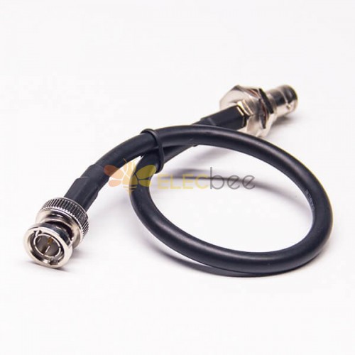 20pcs Coaxial Cable with BNC Connectors Male to Female 50 Ohm RG59 Assembly 30CM