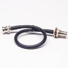 20 piezas Cable coaxial con conectores BNC macho a hembra 50 Ohm RG59 montaje 30CM