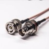 Coaxial Cable BNC Connector Male to Female Blukhead Waterproof for RG316 Cable 10cm