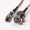 30 conectores DIN 1,0/2,3 macho a BNC macho recto para Cable RG316