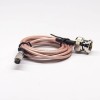Din Cable Connector 1.0/2.3 Mâle Droit à BNC Câble Coaxial Mâle