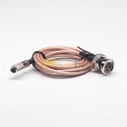 20 piezas conector de Cable Din 1,0/2,3 macho recto a BNC Cable Coaxial macho 1M