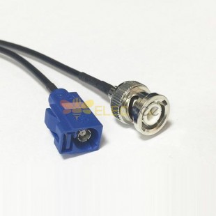 Fakra BNC Adapter Cable RG174 with Fakra C Female to BNC Male 1M