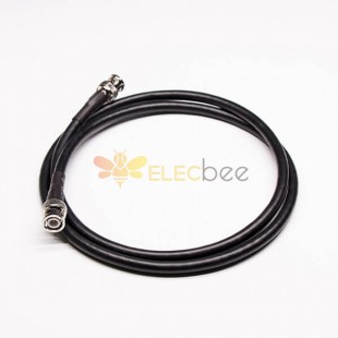 RF Cable BNC 180 Degree Male to BNC Male Straight Cable Assembly