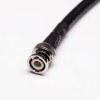 HF-Kabel BNC 180 Grad Stecker zu BNC Male gerade Kabelmontage
