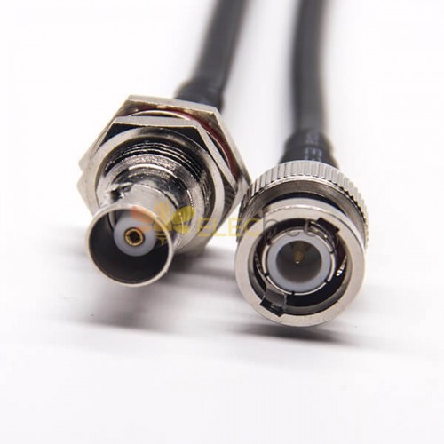 20pcs RF Cable BNC Male Straight to BNC Female Straight Coaxial Cable with 1 Meter RG58  RG58