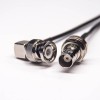 RF Coaxial Cable Male Female RG174 Cable with BNC Right Angle to BNC Straight
