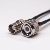 30pcs RG174 Coaxial Cable BNC Female 180 Degree to BNC Straight Male