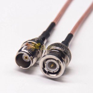 RG316 Coaxial Cable Specifiche BNC Dritto Maschio a TNC Dritto Femminile 10cm