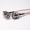 RG316 RF Coaxial Cable BNC Straight Male to BNC Right Angled Male