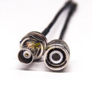 20pcs 10CM TNC Cable Connector for RG174 Cable TNC Male to Waterproof BNC Female Blukhead