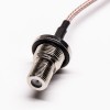 F Cable para BNC Male Cable Assembly Crimp RG179