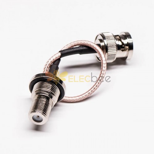 20pcs F Cable to BNC Male Cable Assembly Crimp RG179
