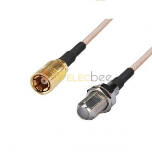 RF cables Types Assembly SMB Male to F female for Satellite Radio