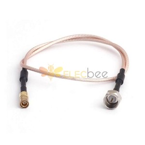 SMB Masculino a F Male Cable Montagem Jumper Wire RG316 60 cm