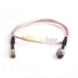 SMB Male to F Male Cable Assembly Jumper Wire RG316 60 cm
