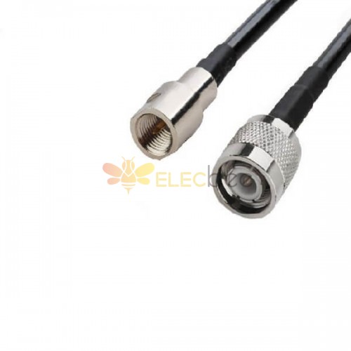 20 adet TNC Konnektör Erkek - FME Erkek RG58 Pigtail Kablo 30CM