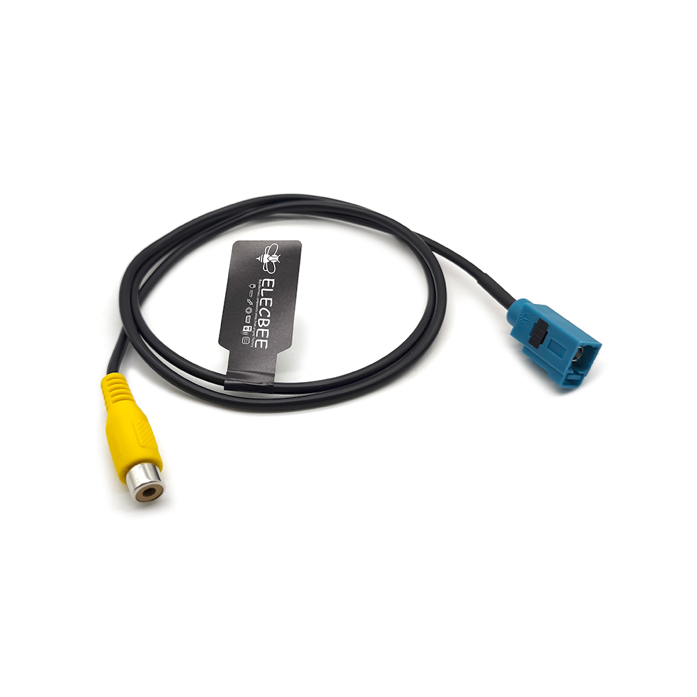 20pcs câble Fakra RCA pour caméra de recul connexion vidéo adaptateur de stationnement de véhicule