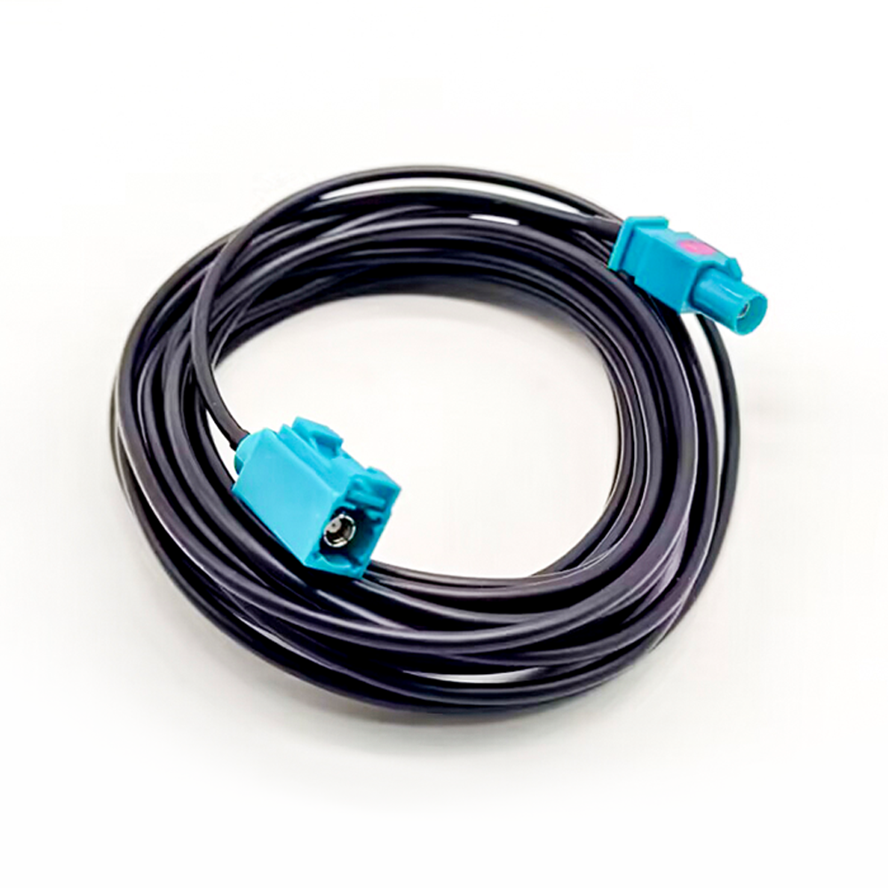 20 piezas RF Cable de extensión Coaxial Radio GPS Cable de extensión de antena Fakra Z 5M para BMW Audi Mercedes Benz