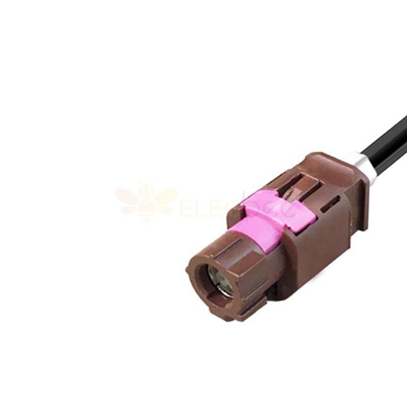HSD LVDS B Plug to F Plug Male Cable Assembly Vehicle Car RGB Car Cable Extension 50CM