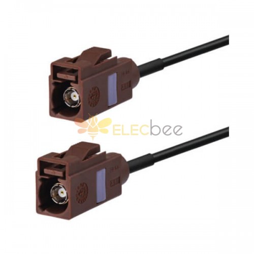 Antenna of car Extension Cable Fakra F Brown Female to Female Pigtail Cable 50cm