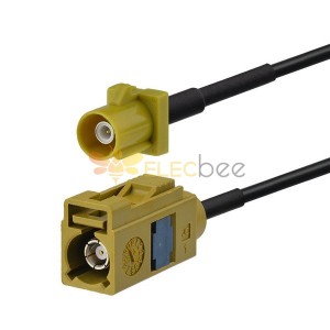 Kabel Antenne Fakra Curry Code K Buchse zu Male Pigtail 1.2m für Radio Antenne