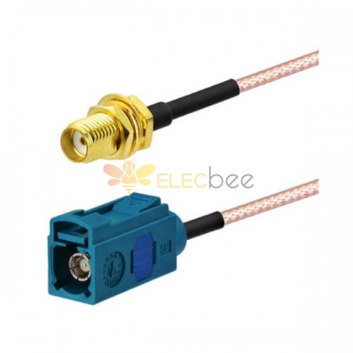 RF Pigtail Cable Fakra C Male to SMA Male RG316 6 for Factory GPS Antenna 