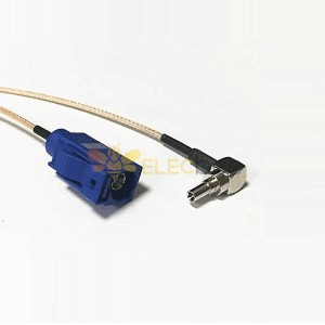 Connector CRC9 Antenna Extension Cable to FAKRA C Female RG178 15CM